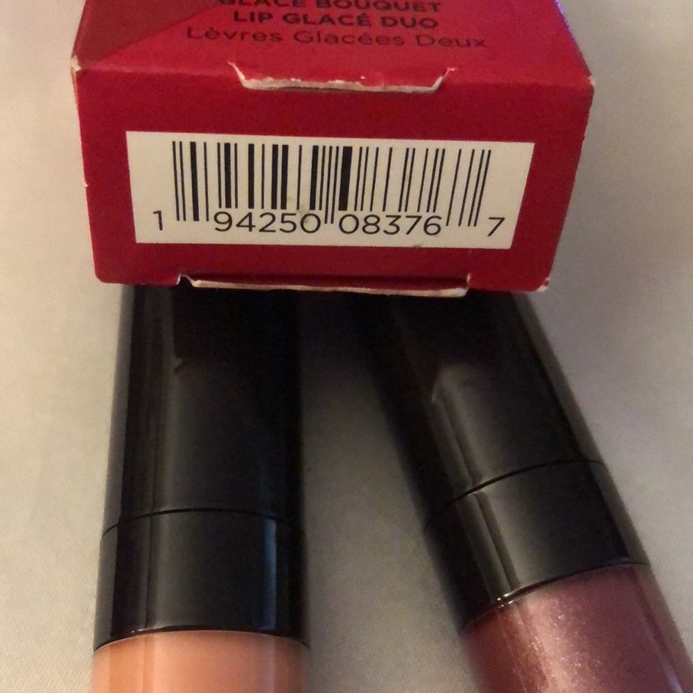 Laura Mercier Lip Glace Bouquet Duo Rose & Sugar Plum NIB Full Size 5.7ml Each - Picture 7 of 12